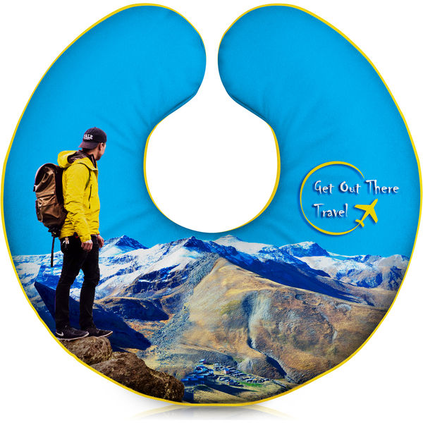 Branded travel pillow best sale