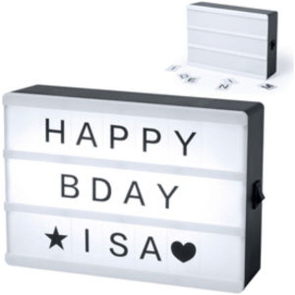 Promotional Light Box Cinemax