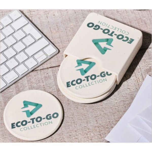 Printed Ecoaster Round- Both Sides