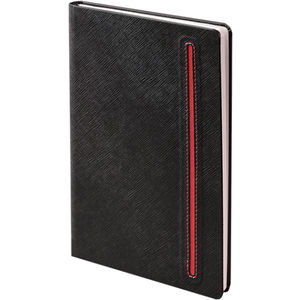 Promotional Denim Black Notebook (Ultimate Deboss)