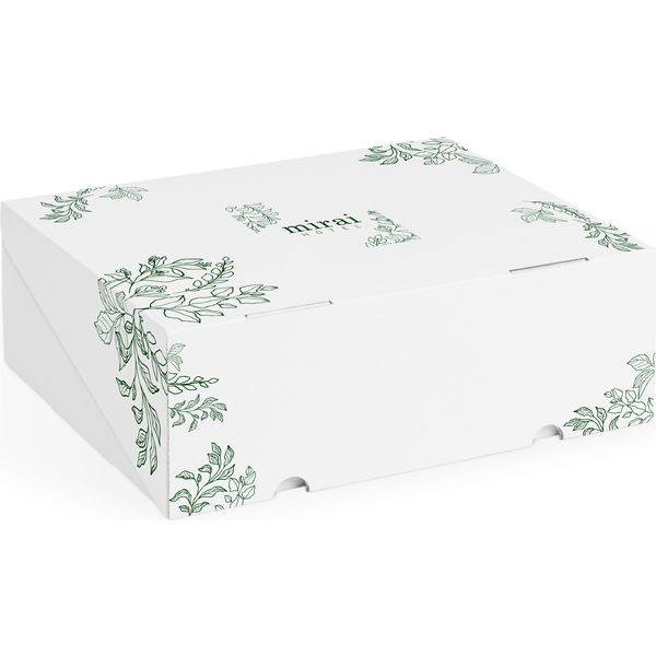 Promotional Genie Packaging - Magna Box - White (Label)